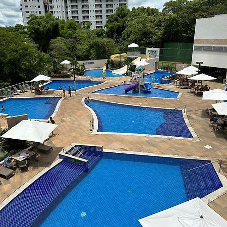 Rio Quente -Flat Park Veredas-Vista paras Piscinas - Margens do Rio Estão Interditadas por Tempo Indeterminado Exterior foto